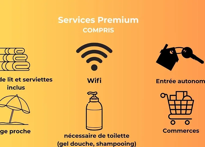 Ideal Couple ! Le Nid Du Bourg - Proche Et Commerces - Serviettes De Toilette & Linge De Lit Compris דירה