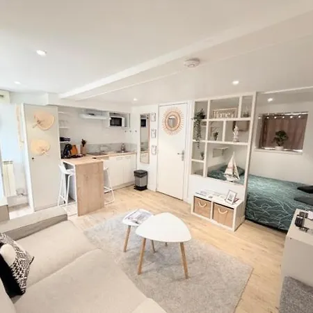 Apartamento Ideal Couple ! Le Nid Du Bourg - Proche Et Commerces - Serviettes De Toilette & Linge De Lit Compris