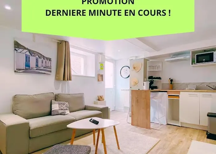 Apartment Ideal Couple ! Le Nid Du Bourg - Proche Et Commerces - Serviettes De Toilette & Linge De Lit Compris Ouistreham